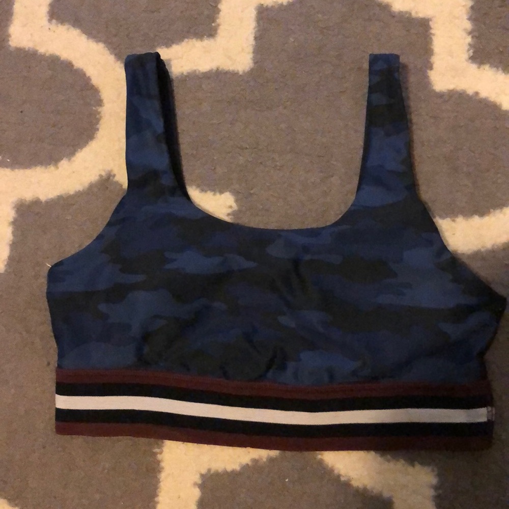 Camo sports bra